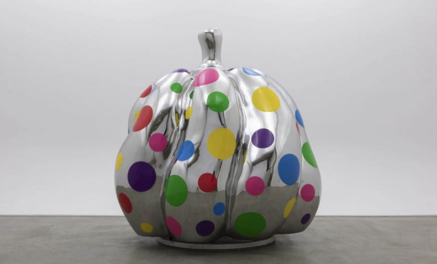 草間彌生の作品　PUMPKIN 2015