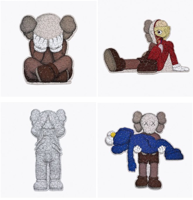 カウズ　展　グッズ　パズル