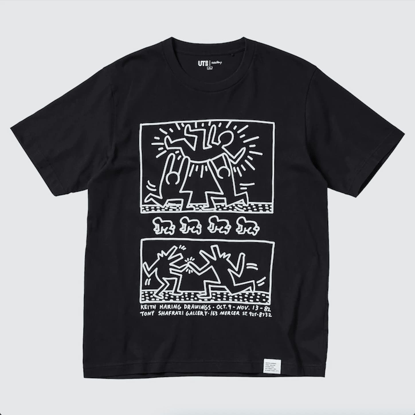 キースへリングの犬のTシャツ ユニクロ