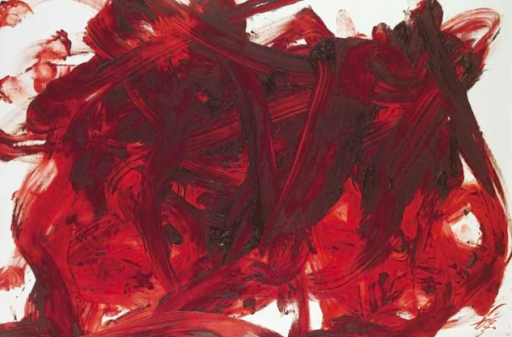 白髪一雄の代表作